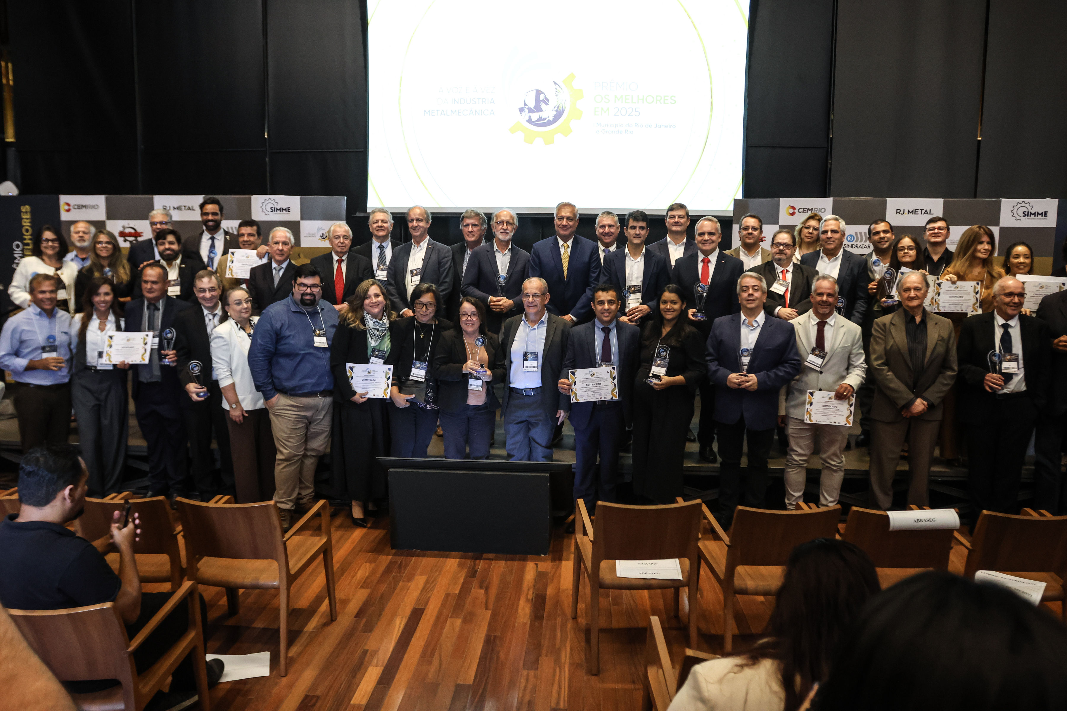 Melhores de 2025 da Metal Mecânica do Rio de Janeiro e Grande Rio. 09/06/2026 – Casa Firjan
